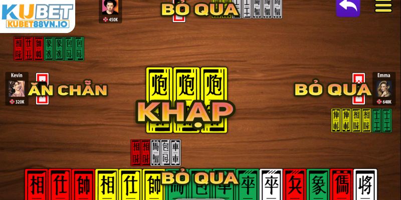 Cách tạo phỏm trong cách chơi game bài Tứ Sắc KUBET88